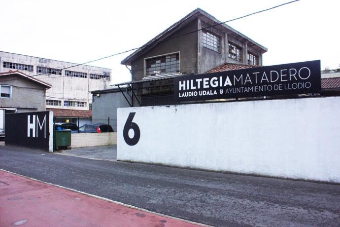 Instalaciones del matadero de Llodio.