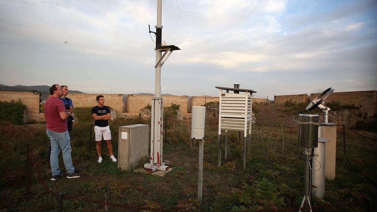 La estación meteorológica de Labrit.