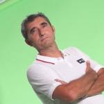 Ernesto Valverde posa en el Media Day del Athletic.