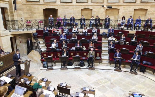 Pleno de política general de Bizkaia que se celebra este miércoles en Gernika Pleno de política general de Bizkaia que se celebra este miércoles en Gernika