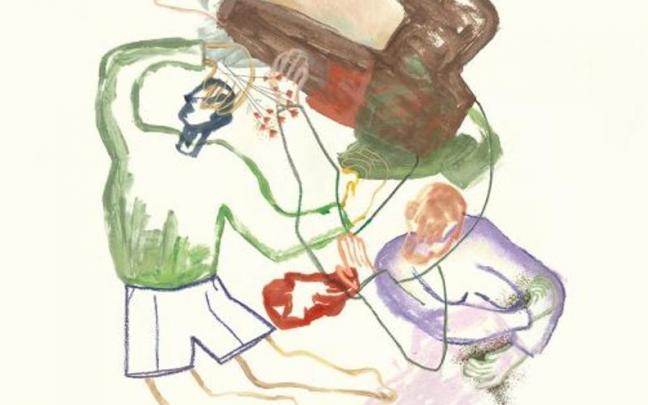 Cartel de 'Antzerki Aroa'.