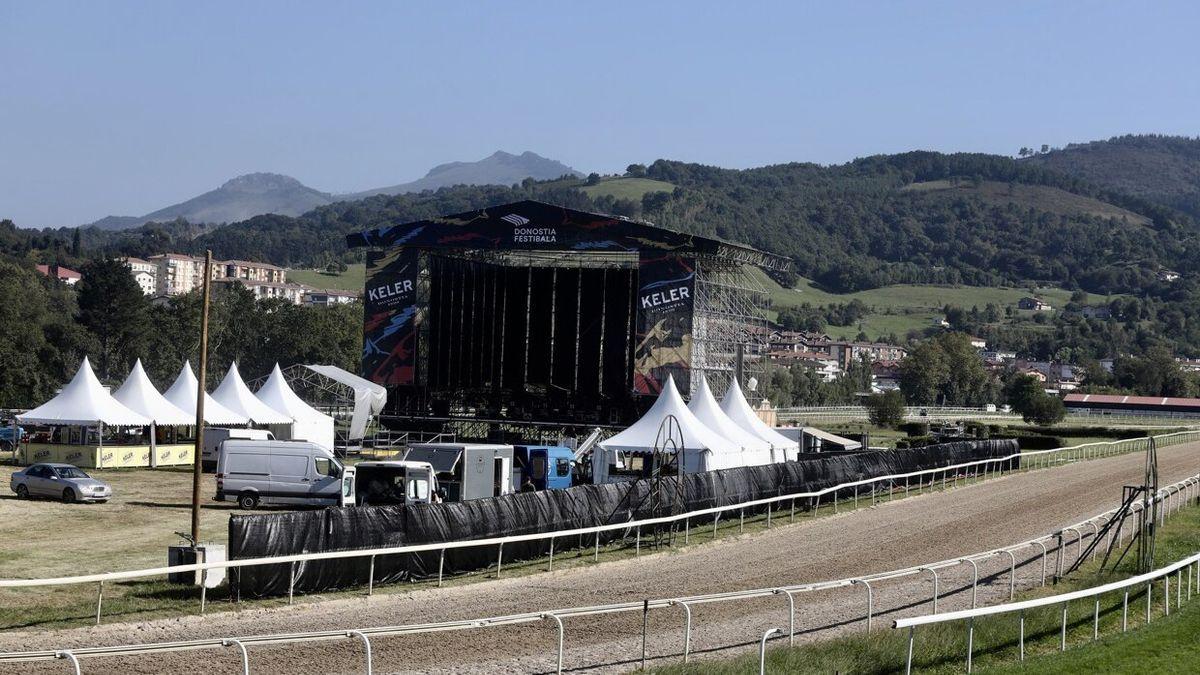 Escenario de Donostia Festibala en el Hipódromo