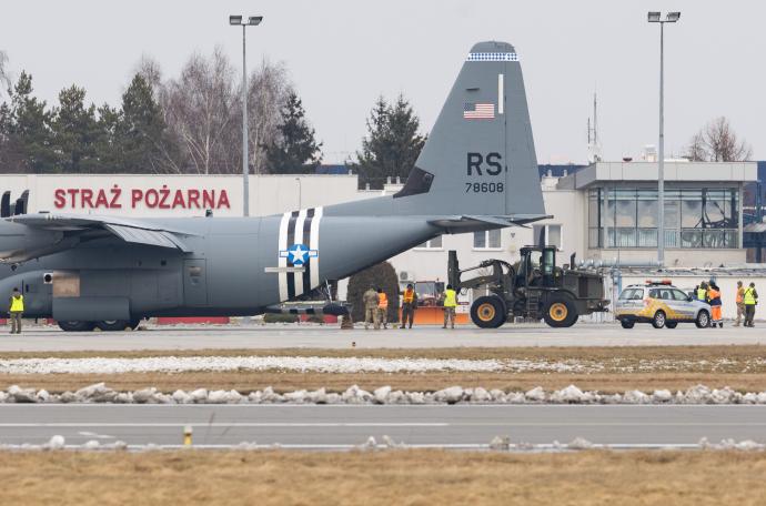 Estados Unidos ha enviado tropas a Polonia para reforzar la posición de la OTAN en Europa oriental