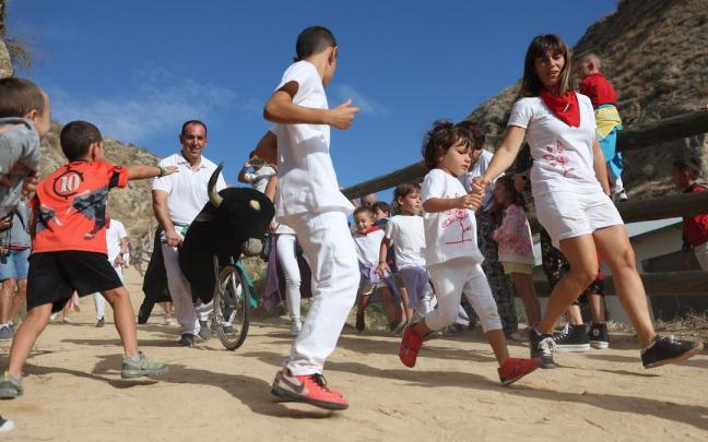 Encierro Txiki en Falces