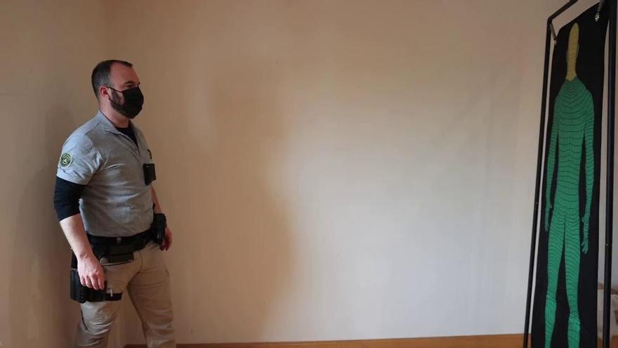 Práctica de tiro con pistola táser