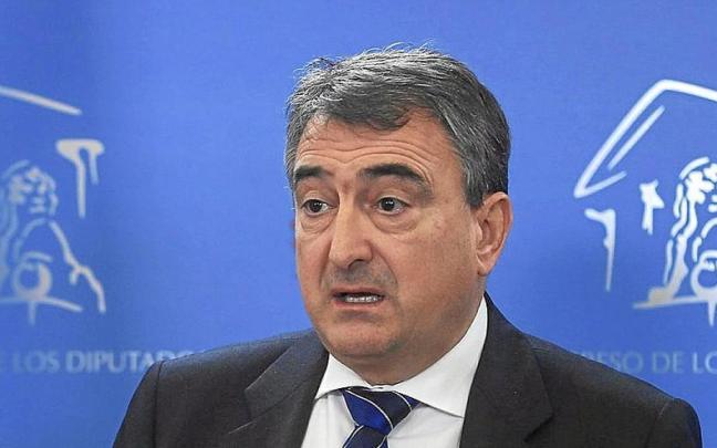 El portavoz del PNV en el Congreso, Aitor Esteban. | FOTO: EFE