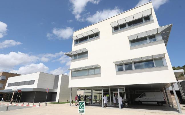 Fachada del Hospital García Orcoyen de Estella.