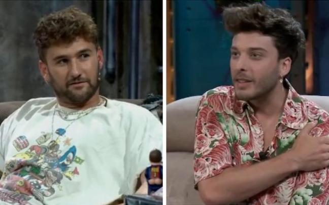 Dani Fernández y Blas Cantó, excomponentes de Auryn. Dani Fernández y Blas Cantó, excomponentes de Auryn.