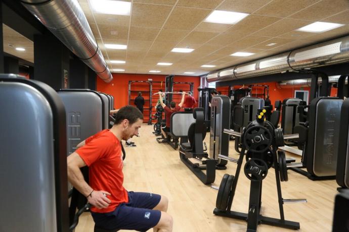 Gimnasio de Casa Nao, que abrió sus puertas en 2019.