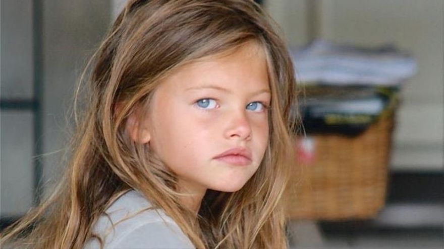 Thylane Blondeau se convirtió en una estrella infantil a los cuatro años.