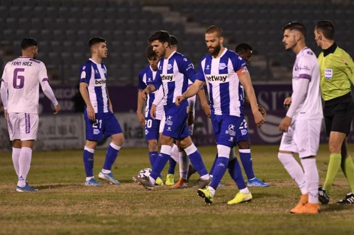 Imagen de una de las últimas eliminatorias coperas del Alavés en Jaén.