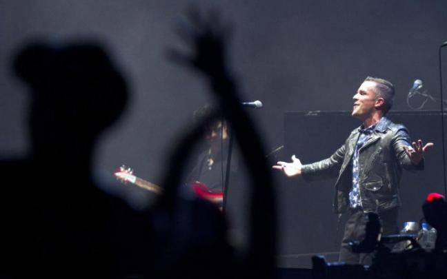 Brandon Flowers, cantante de The Killers Brandon Flowers, cantante de The Killers