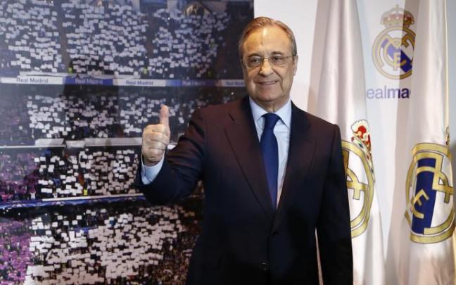 Florentino Pérez, presidente del Real Madrid. Florentino Pérez, presidente del Real Madrid.