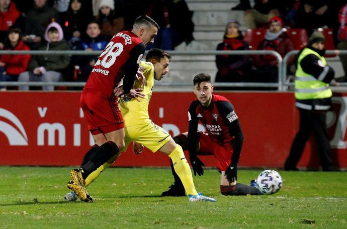 Rubén Peña, contra el Mirandés