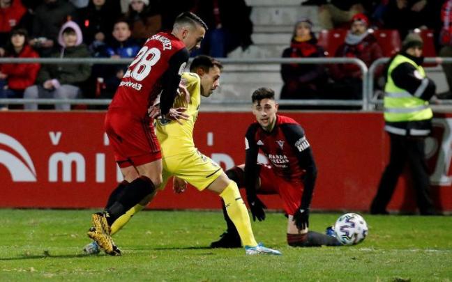 Rubén Peña, contra el Mirandés