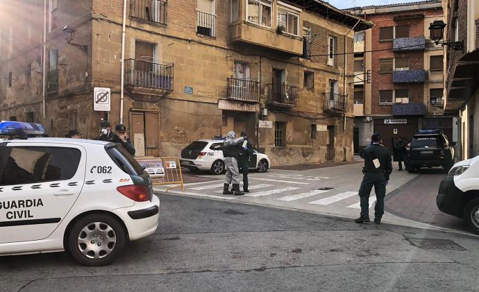 Agentes de la Guardia Civil en un operativo anterior.