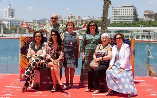 Equipo de "Destello Bravío" de Ainhoa Rodríguez, que se proyectará en "Made in Spain" Equipo de "Destello Bravío" de Ainhoa Rodríguez, que se proyectará en "Made in Spain"
