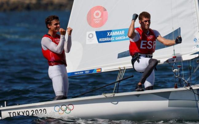 Xammar y Rodríguez logran el bronce en 470 de vela