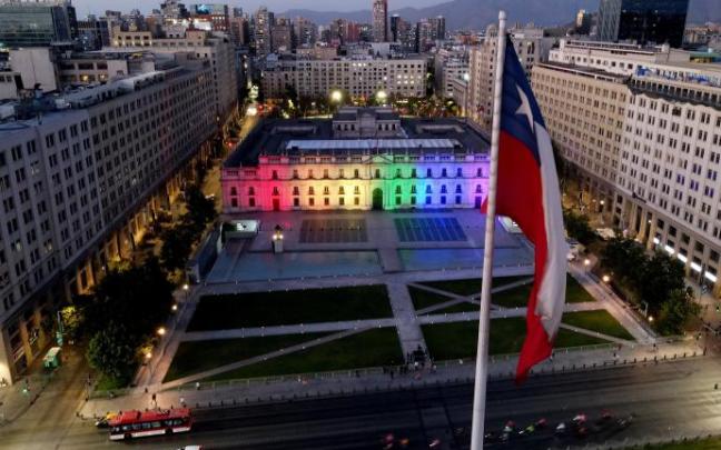 El Palacio de la Moneda, sede del Gobierno chileno. El Palacio de la Moneda, sede del Gobierno chileno.