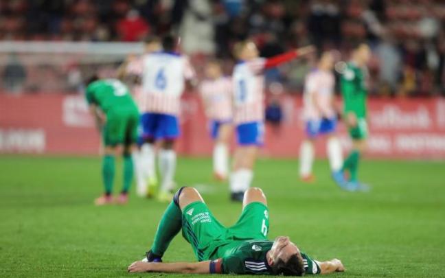 Unai García, desolado