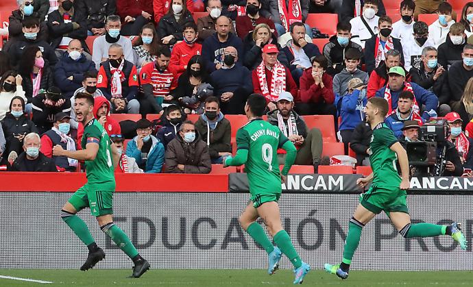 David celebra su gol