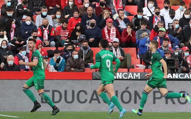 David celebra su gol