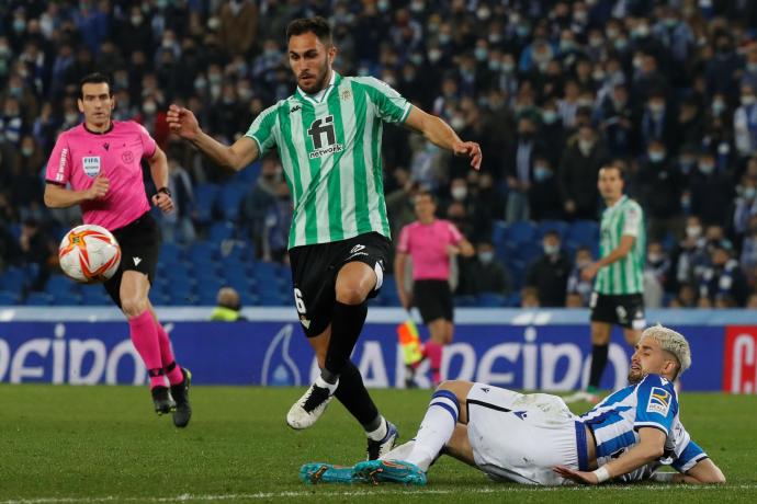 Martínez Munuera, árbitro que dirigió el jueves el partido copero entre la Real y el Betis.