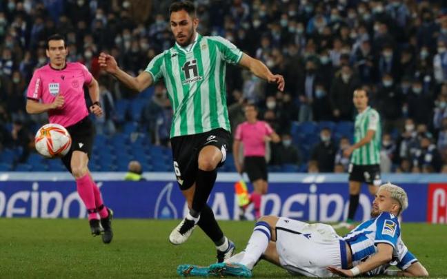 Martínez Munuera, árbitro que dirigió el jueves el partido copero entre la Real y el Betis.