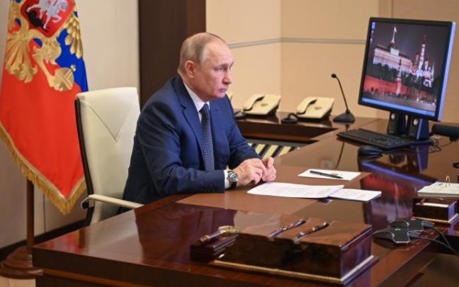 Putin ha definido este sábado como "absolutamente correcta" su decisión de invadir completamente Ucrania.