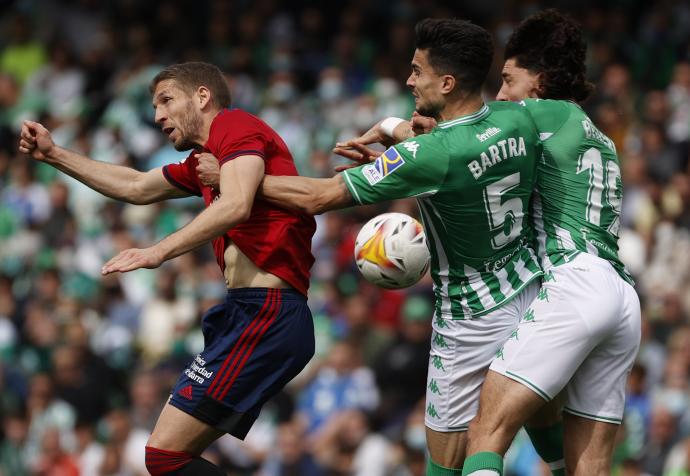 Osasuna, sobrepasado en Sevilla (4-1)