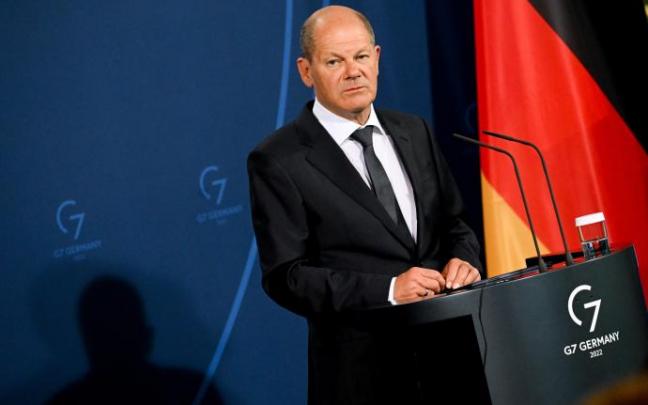 El canciller alemán, Olaf Scholz.