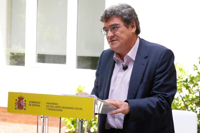 El ministro de Inclusión, Seguridad Social y Migraciones, José Luis Escrivá.