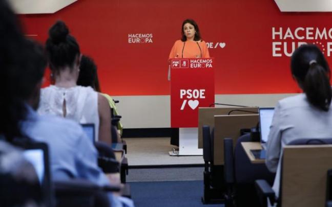 La vicesecretaria general del PSOE, Adriana Lastra. La vicesecretaria general del PSOE, Adriana Lastra.