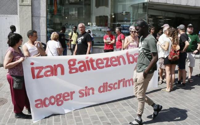 Manifestación por el Día Mundial del Refugiado.
