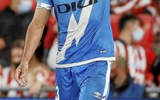 Falcao celebra el gol del triunfo del Rayo en San Mamés. Foto: Borja Guerrero