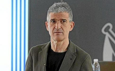 Olabe, durante una comparecencia. Foto: Real Sociedad