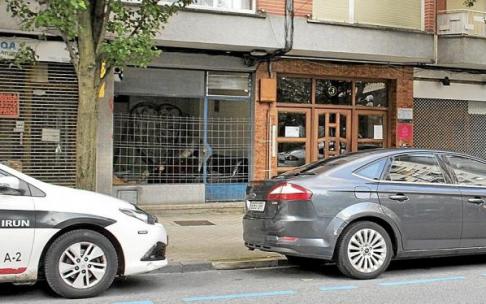 El local de la calle El Pinar de Irun cuya ocupación causó malestar entre los vecinos hasta hace poco.