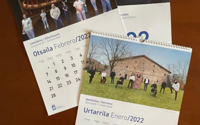 Imágenes del calendario del Ayuntamiento para 2022.