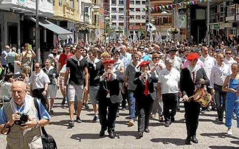 Este año tampoco se podrá disfrutar con el pasacalles que tradicionalmente da inicio a las fiestas en Eibar.