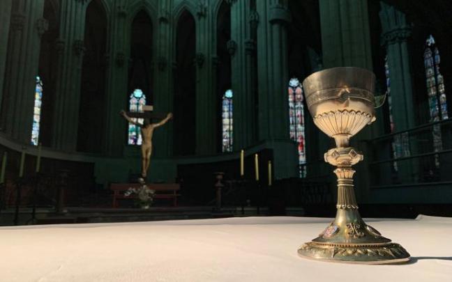 El cáliz de la localidad iraquí de Qaraqosh.