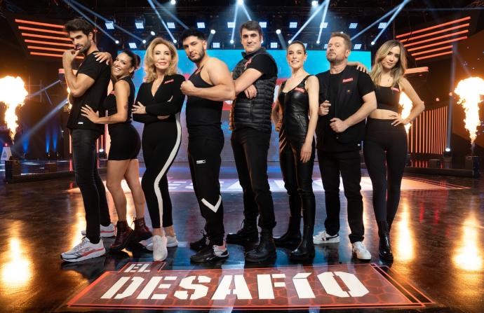Plantel de concursantes de la segunda edición de 'El desafío'.