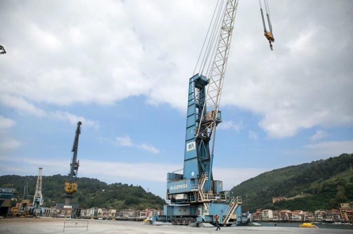 El Puerto de Pasaia arranca el año con fuerza.