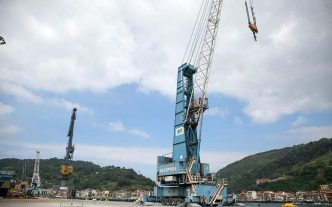 El Puerto de Pasaia arranca el año con fuerza.
