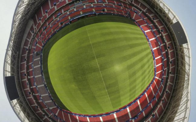 Vista de 360 grados del nuevo estadio de El Sadar. Vista de 360 grados del nuevo estadio de El Sadar.