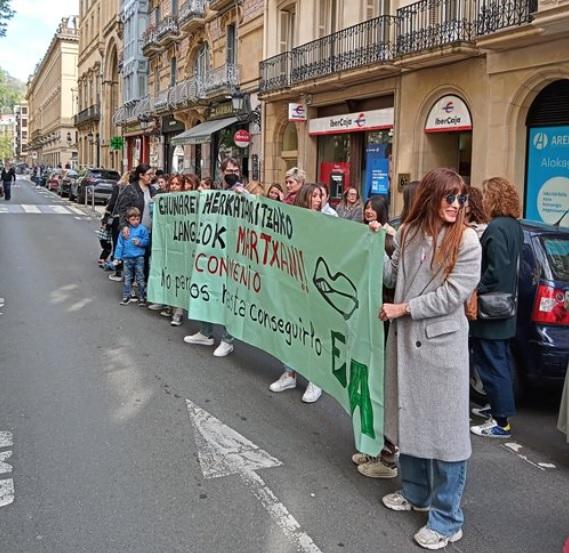 Concentración de ELA, este miércoles en Donostia