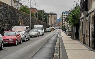 La calle Pedro Mugurutza. Foto: J.L.