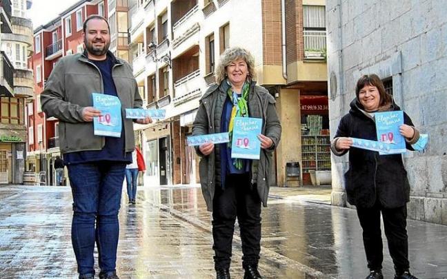 Representantes municipales presentando la campaña. Foto: N.G.