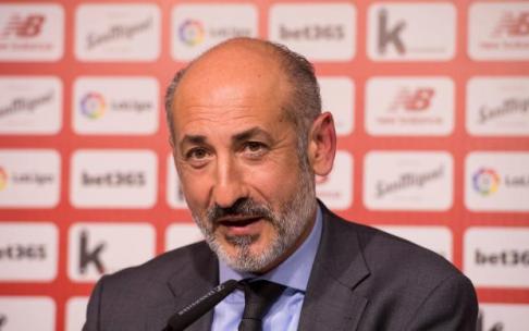 El presidente del Athletic, Aitor Elizegi, hace balance de la temporada en rueda de prensa
