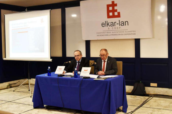 Presentación de las actividades desarrolladas por Elkar-Lan en 2021.