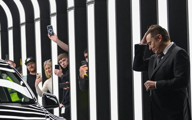 El magnate Elon Musk. El magnate Elon Musk.